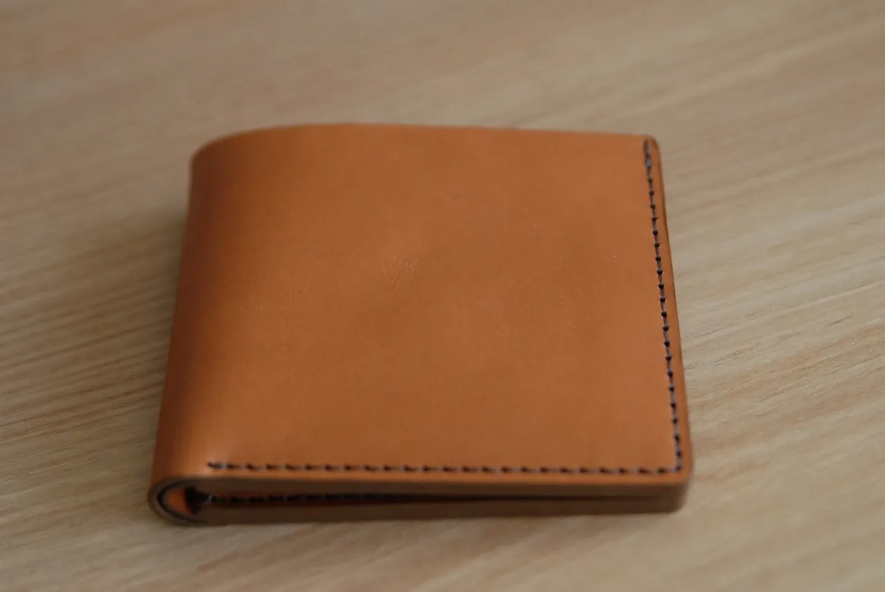 MAKR - Open Billfold Wallet - Tan