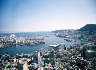 남포동, 용두산 공원, 영도다리