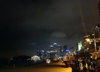 부산에 갔다 왔다.