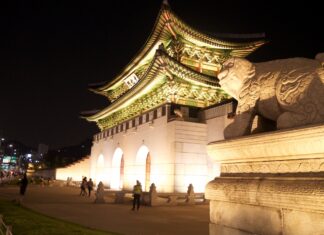 140816, 광화문 밤