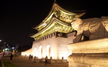 140816, 광화문 밤