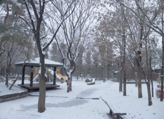 171210 – 눈 오던 한적한 일요일 아침