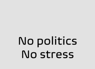 정치 사회 문제에 대한 관심 = 스트레스