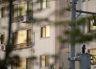 노을 빛과 함께한 산책